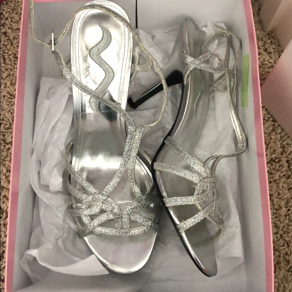 Sparkly heels